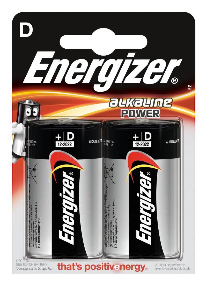 Bateria ENERGIZER Alkaline Power  D