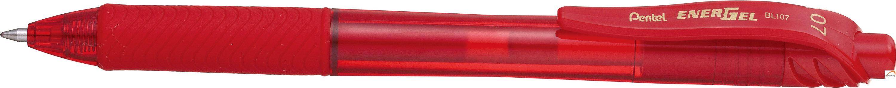 Pióro kulkowe 0 7mm ENERGEL czerwone