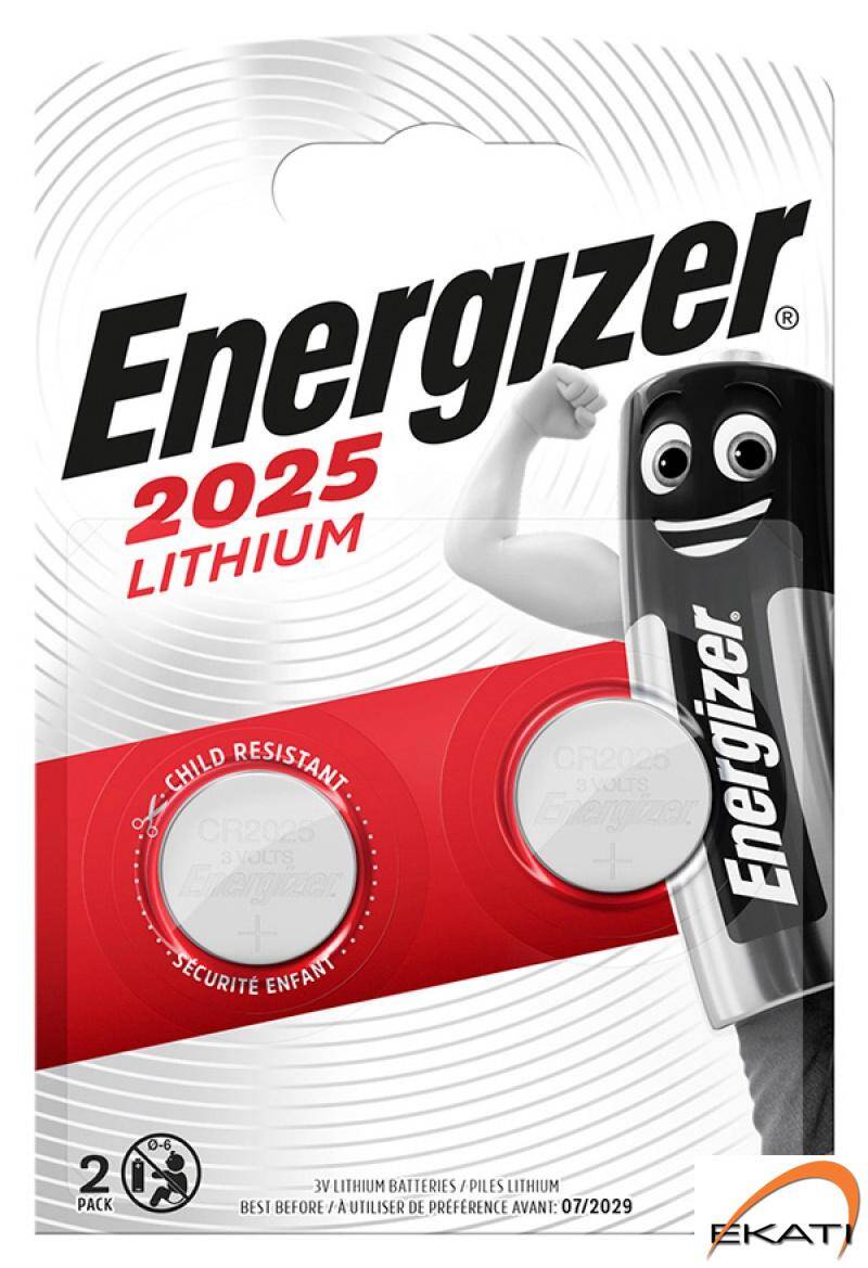 Bateria litowa ENERGIZER CR2025 (2szt)