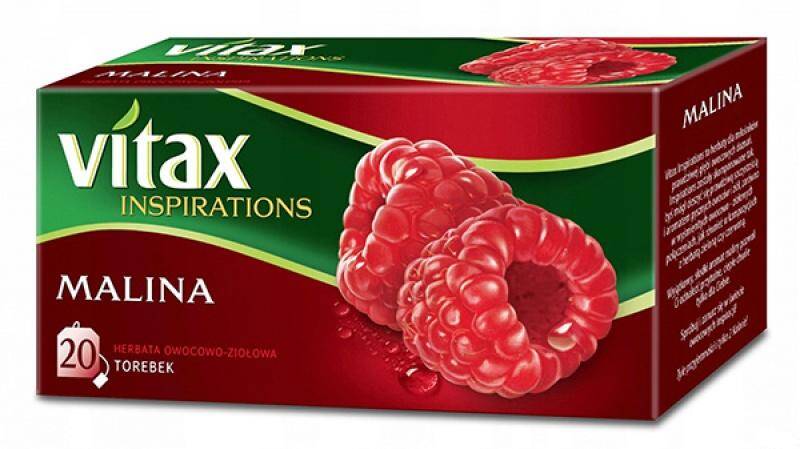 Herbata VITAX INSPIRATIONS  malinowa