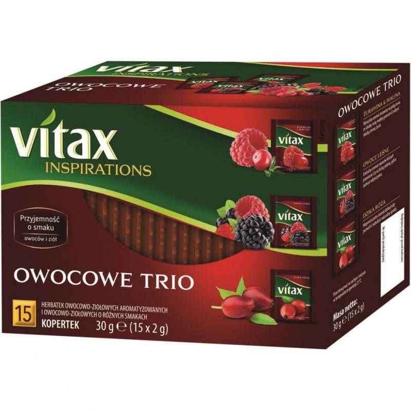 Herbata VITAX owocowo-ziołowa  owocowe