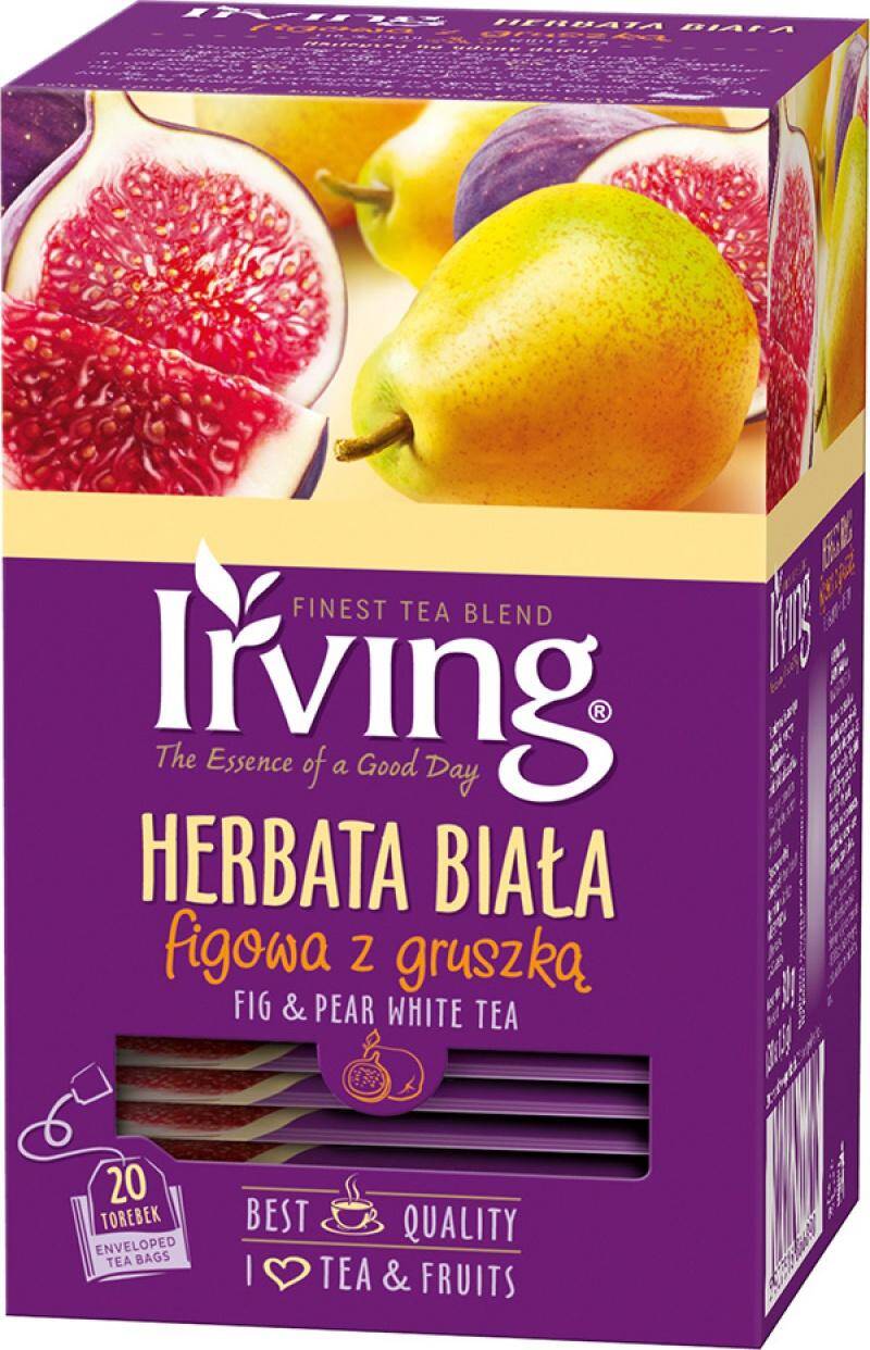 Herbata IRVING  biała  figa z gruszką