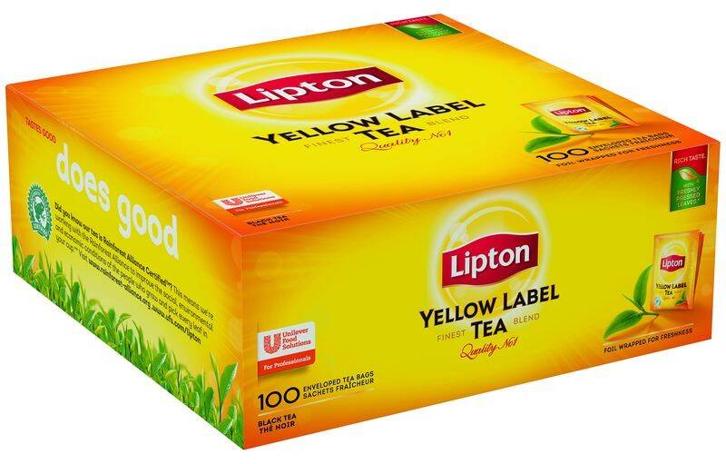 Lipton Yellow Label 100 Kop.ert Fol.
