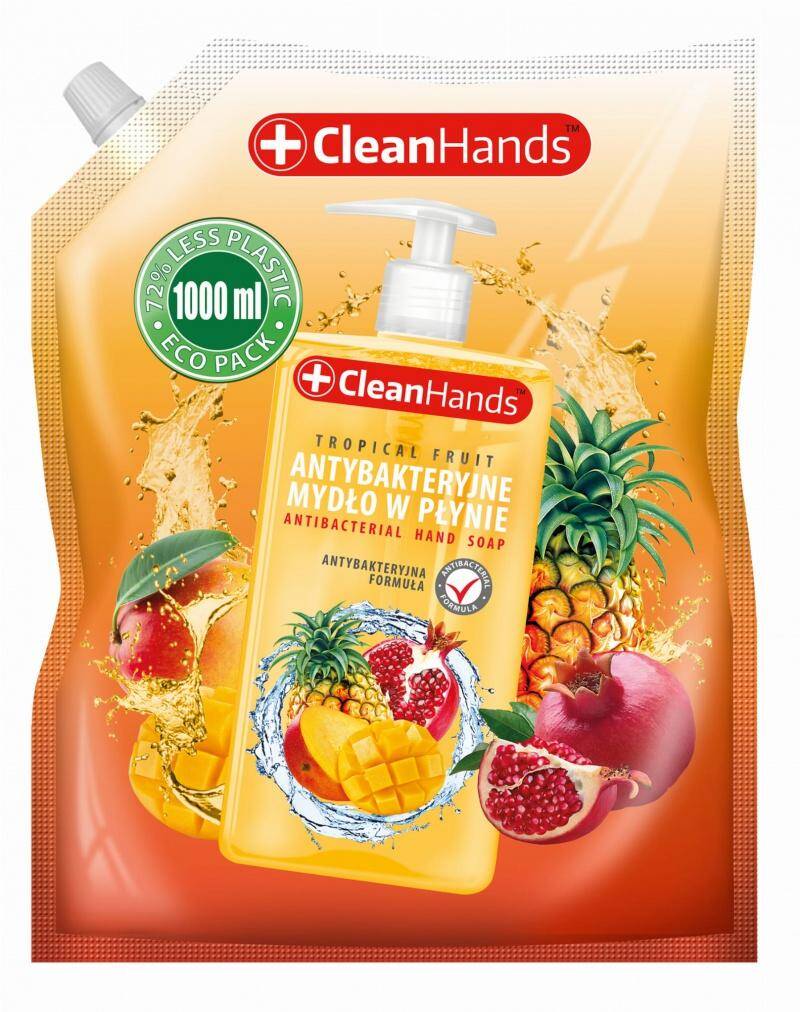 Mydło antybakteryjne CLEAN HANDS  owoce