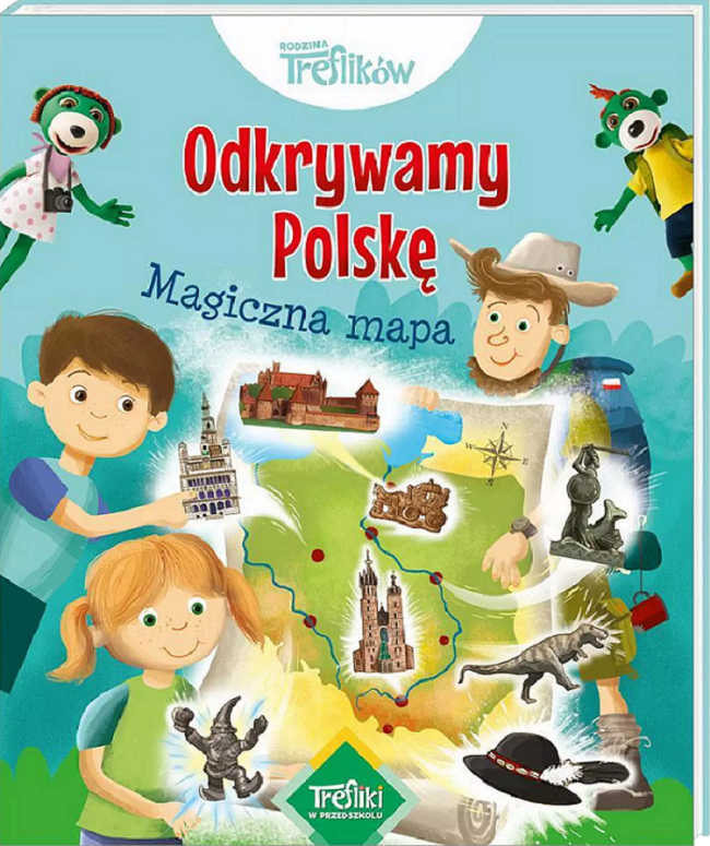 Odkrywamy Polske.Magiczna Mapa - książka