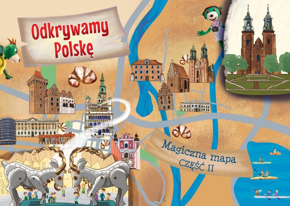 Odkrywamy Polskę. Magiczna mapa cz. II