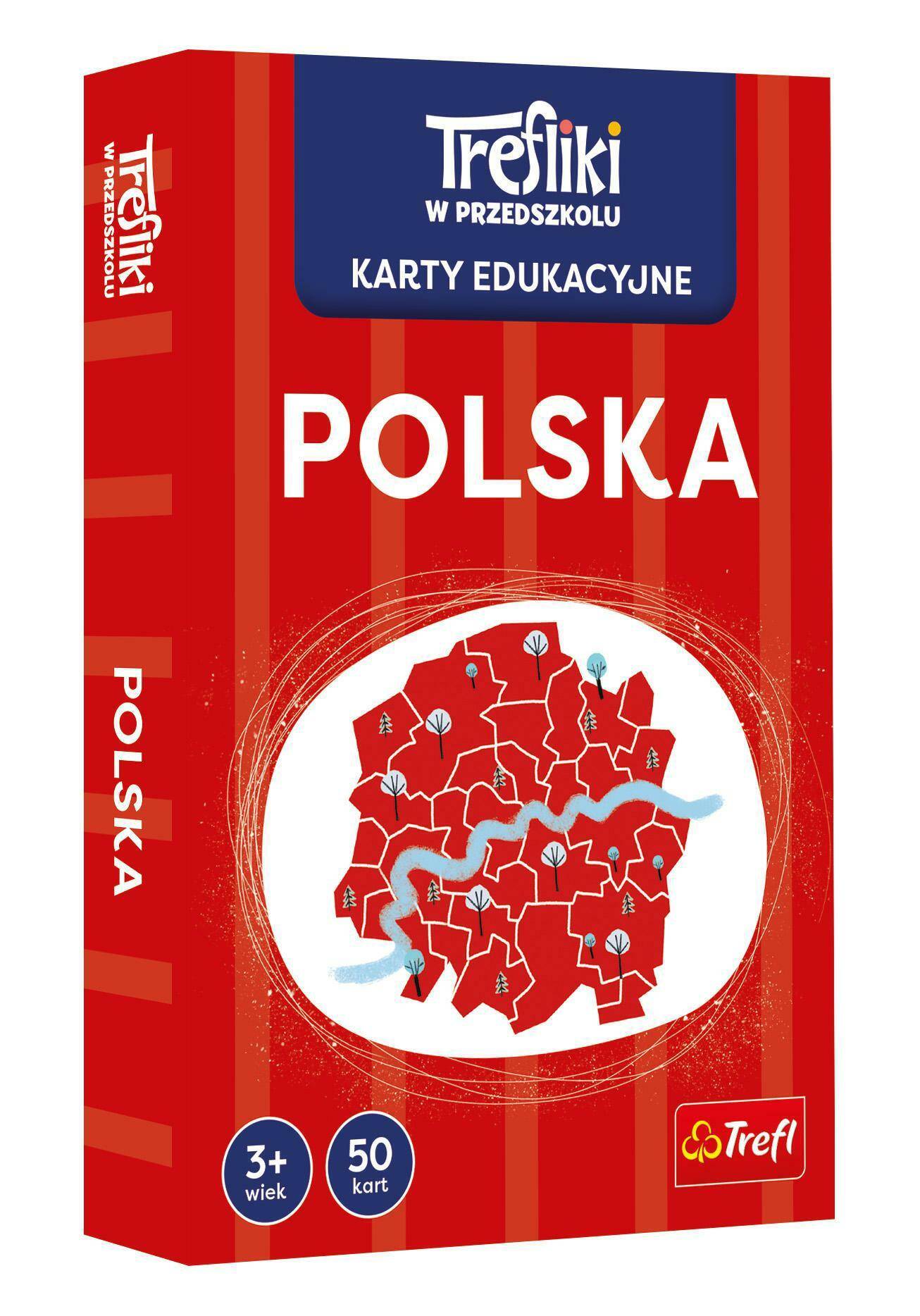 Polska - talia kart Trefl