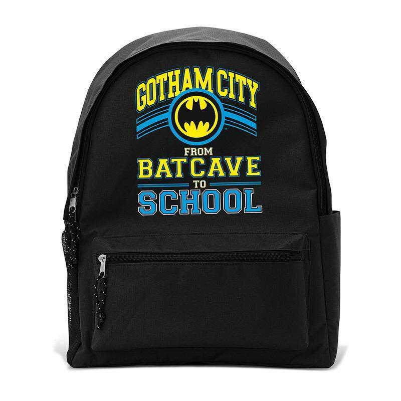 BATMAN BACKPACK BATCAVE TO SCHOOL