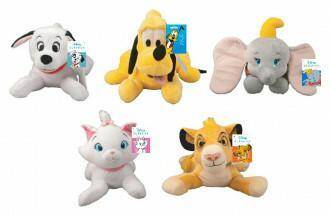 6 ASST DISNEY MIX LYING PLUSH SOUND 30