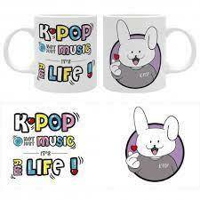 K POP MUG 320 ML H P RABBIT