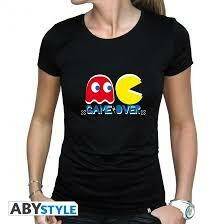 PAC MAN TSHIRT GAME OVER WOMAN S