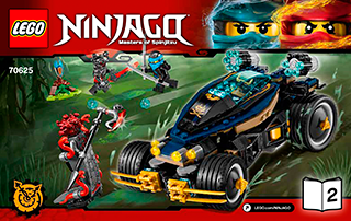 LEGO NINJAGO 70625 SAMURAJ VXL (Zdjęcie 1)