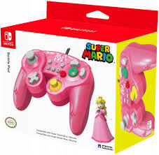 HORI SUPER SMASH BROS GAMEPAD PEACH