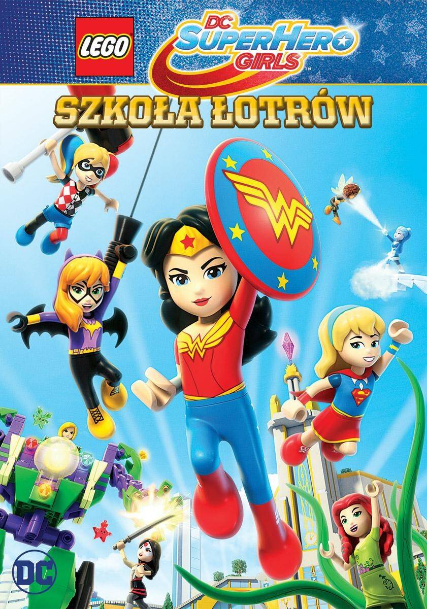 LEGO DC SUPER HERO GIRLS SZKOŁA DVD