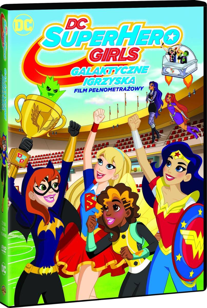 DC SUPER HERO GIRLS GALAKTYCZNE IGRZ DVD