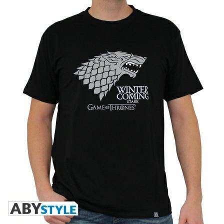 GAME OF THRONES T SHIRT WINTER L