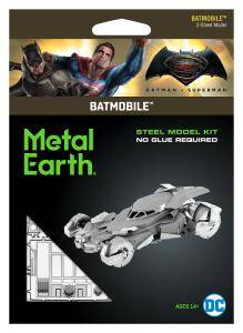 METAL EARTH BATMANV SUPERMAN BATMOBIL