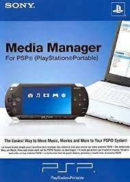 PSP MEDIA MANAGER SONY