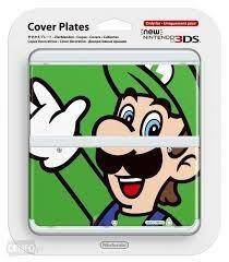 NEW 3DS COVER PLATE LUIGI (Zdjęcie 1)