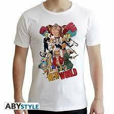 ONE PIECE TSHIRT GROUPE NEW WORLD L