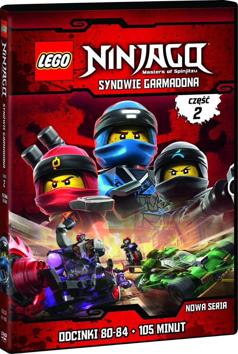 LEGO NINJAGO SYNOWIE GARMADONA DVD