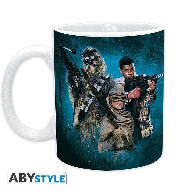 STAR WARS MUG 320 ML REY FINN CHEWIE