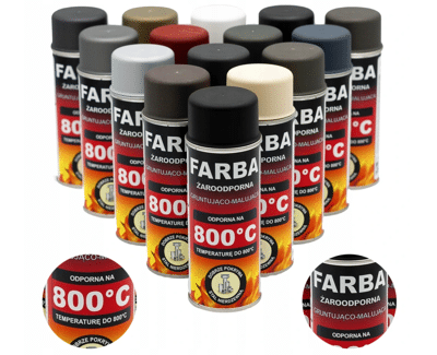 Hansa Farba 930 antracyt matowy 400ml