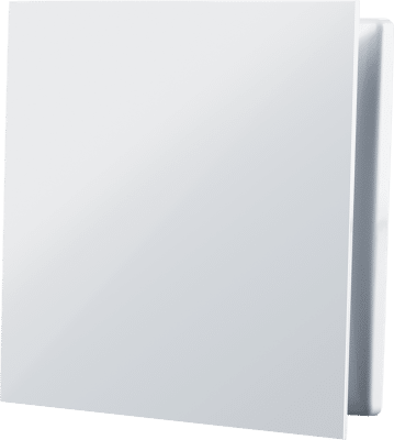 KLIQ COLORS Kratka wentyl. 16x16cm white
