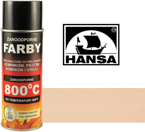 Hansa Farba 980 kawa z mlekiem mat 400ml (Zdjęcie 2)