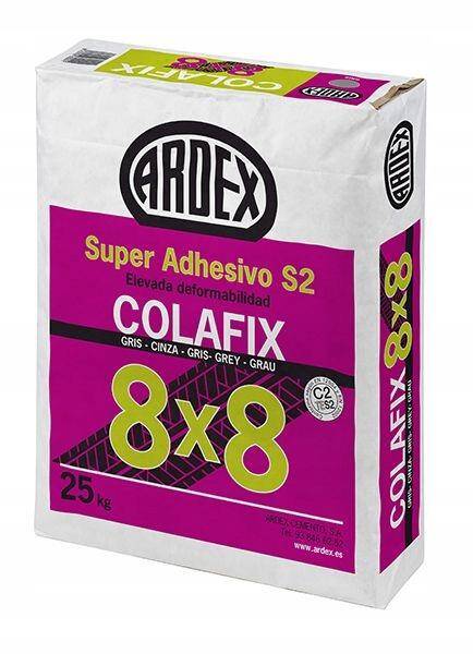 ARDEX COLAFIX 8x8 Klej do płytek szary