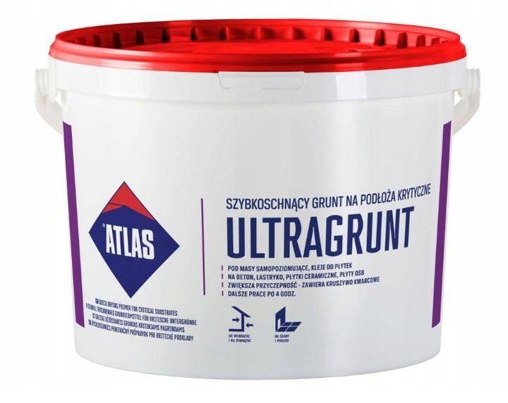 ATLAS Ultragrunt 15 kg,podłoża krytyczne