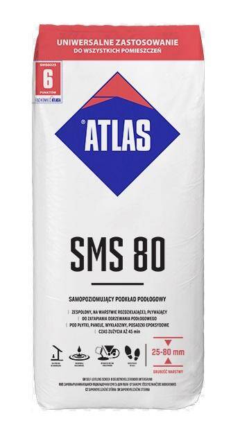 ATLAS SMS80 samopoziom 25-80 mm 25kg