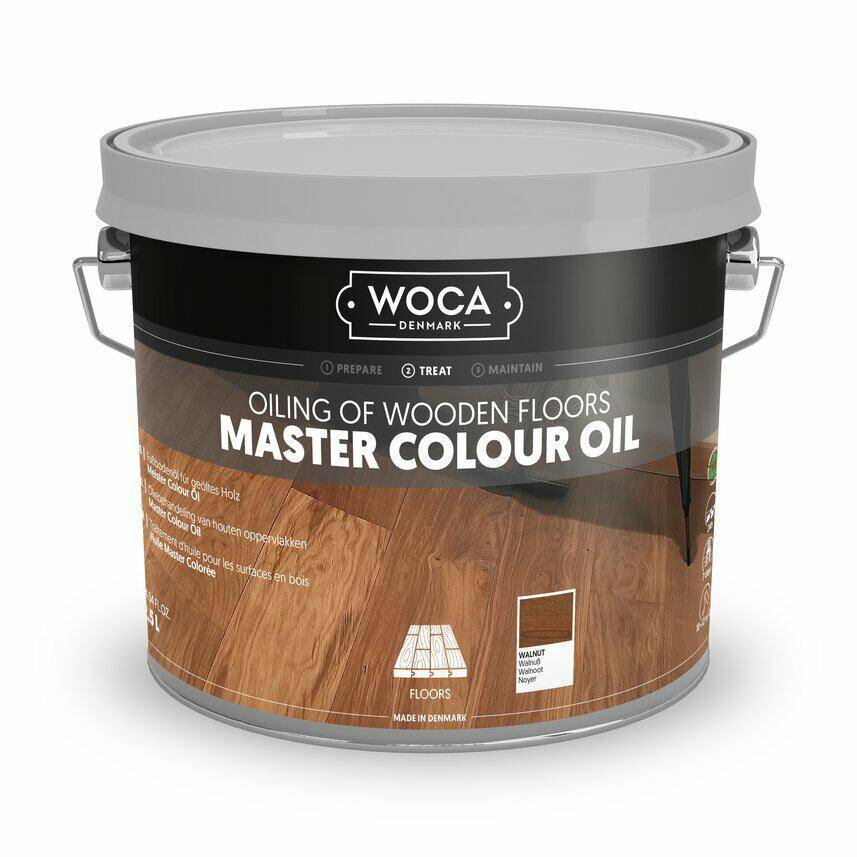 Master Oil Colour Walnut 119  (2,5L)