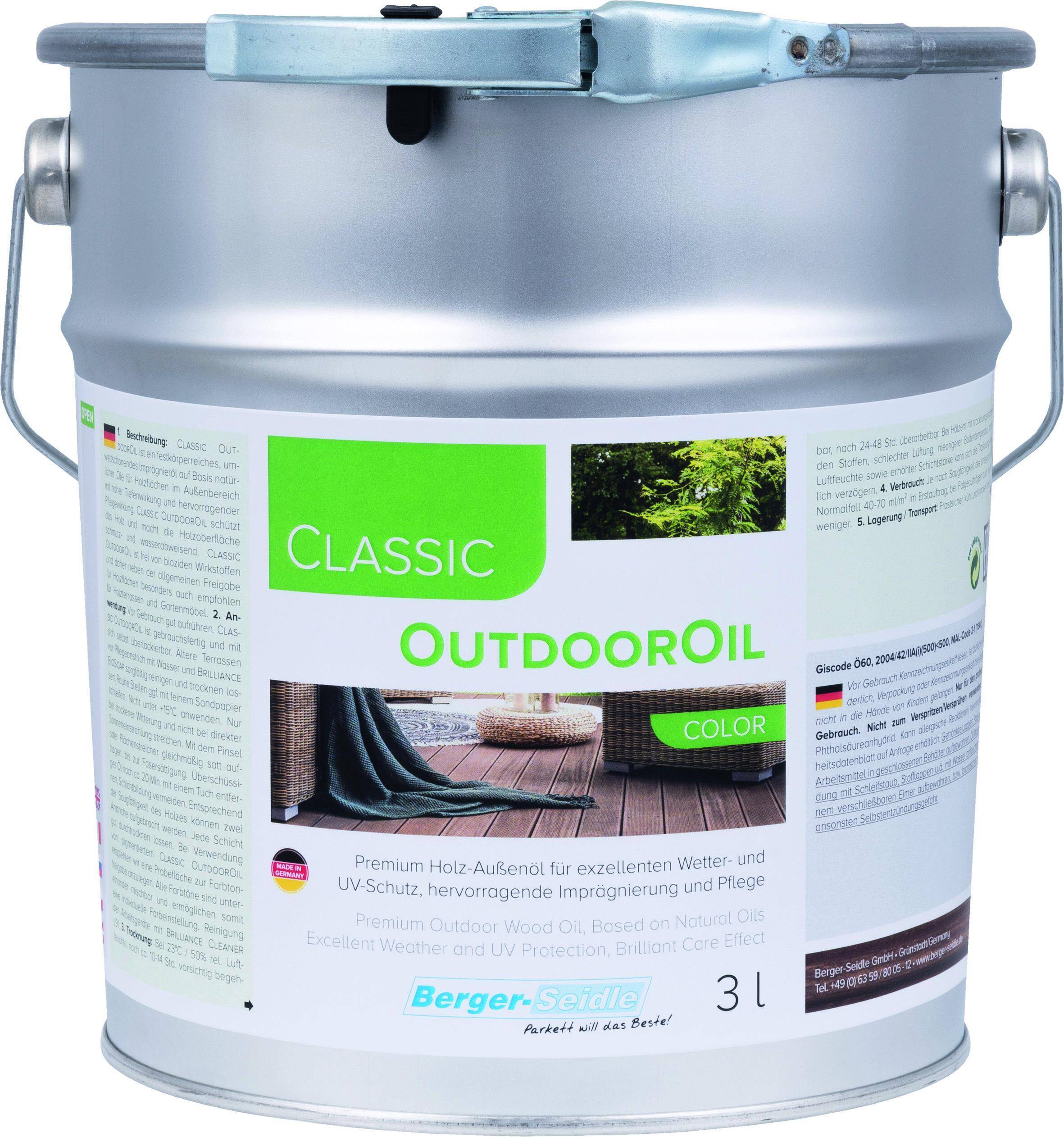 Classic OutdoorOil NATURWEISS (3L)