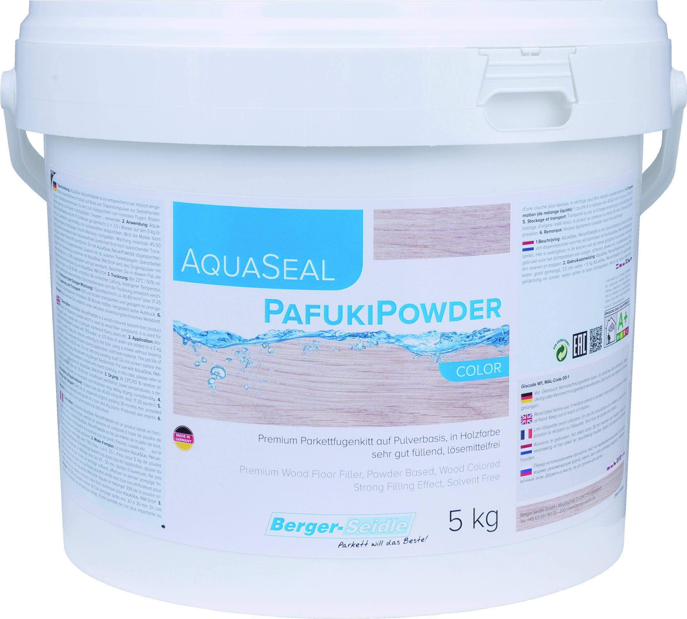 AquaSeal PafukiPowder SCHWARZ (5L) pył