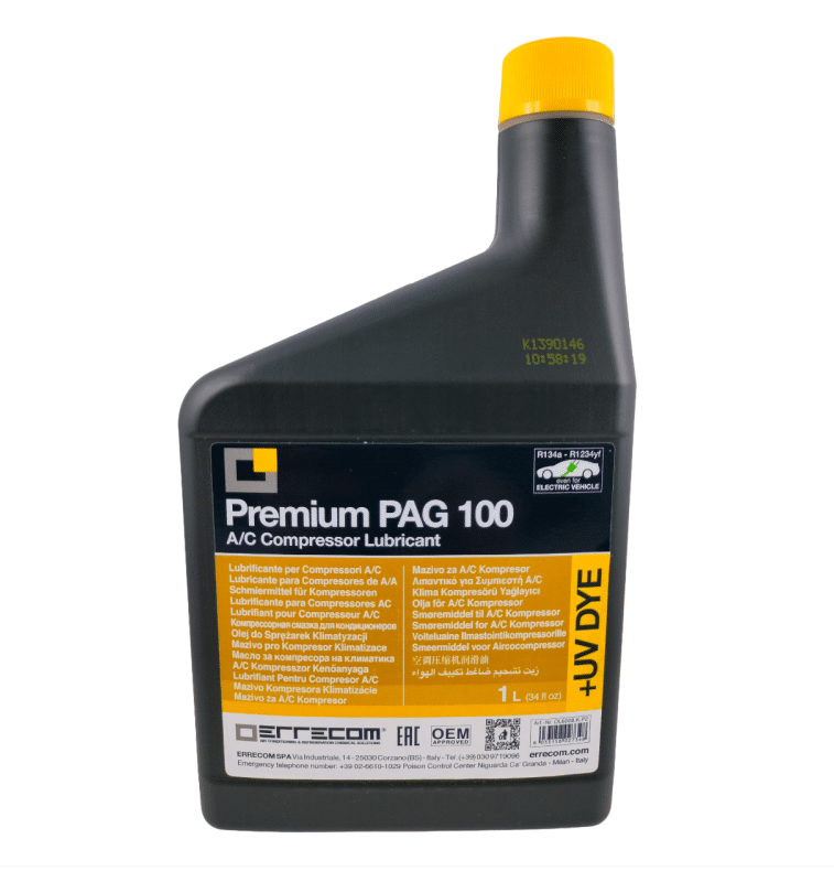 OLEJ 1L ERRECOM PAG 100 | R134A UV