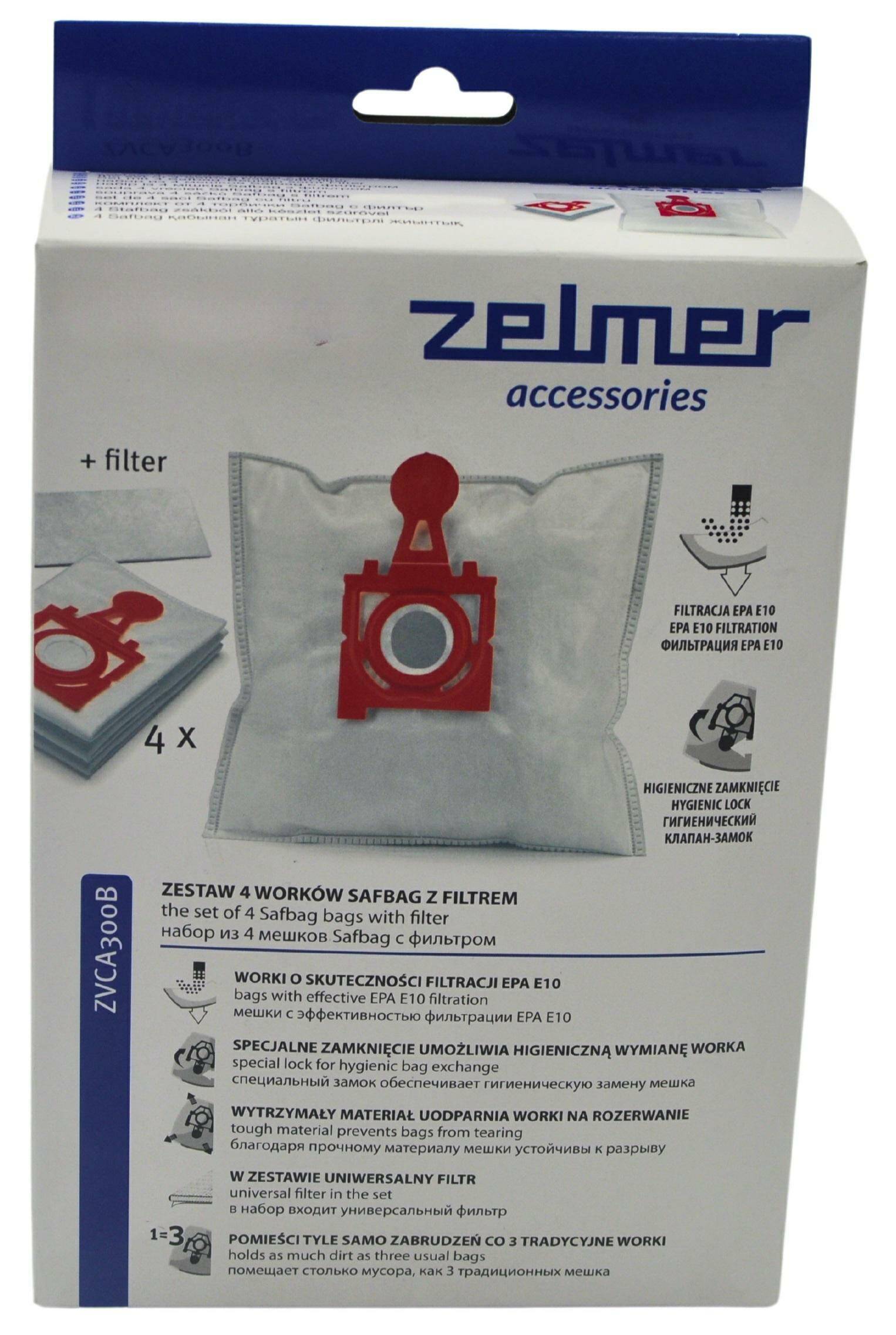 SAFBAG 49.4200  ZELMER CZERWONY 3000