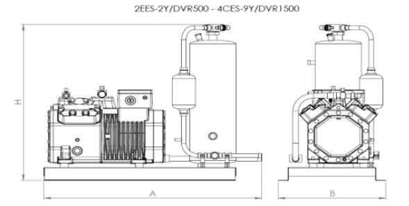 AGREGAT BITZER AN-AS-2CES-4Y/DVR1100