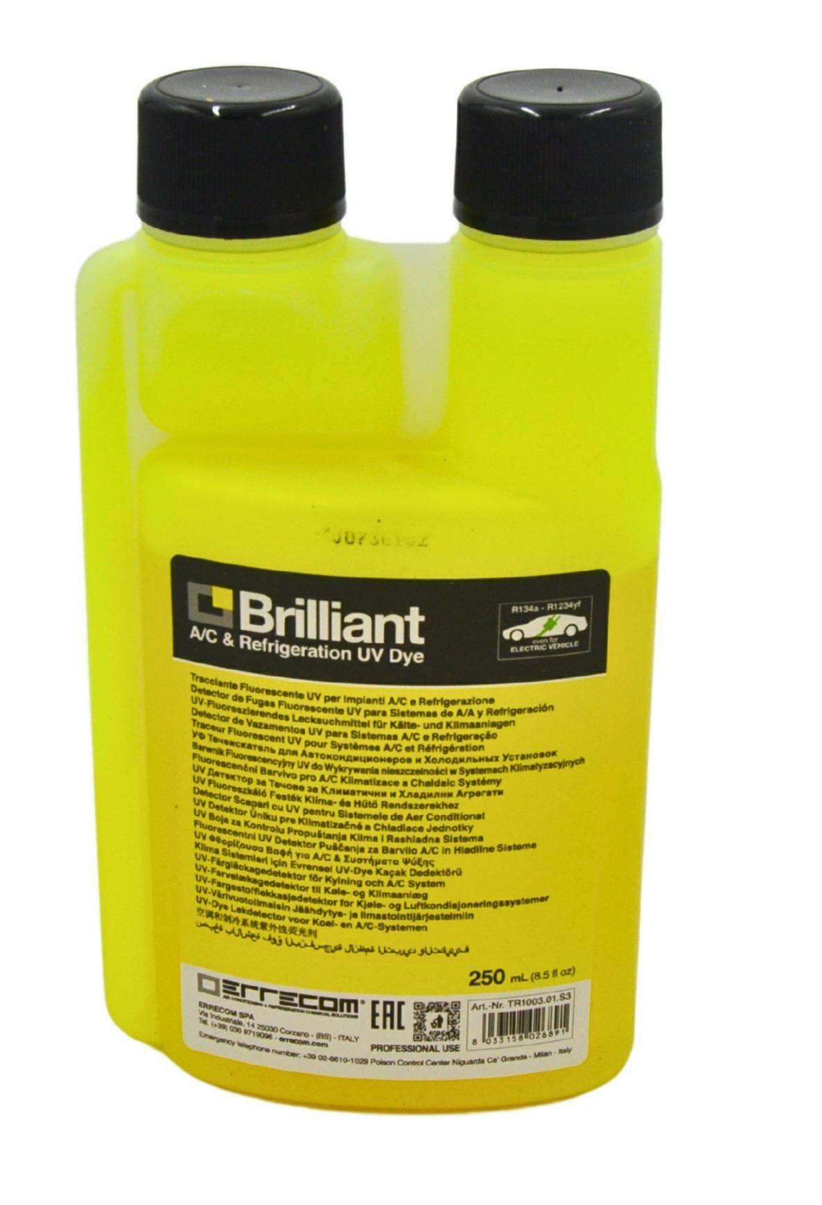 BARWNIK UV 250ML A/C BRILLIANT ŻÓŁTY