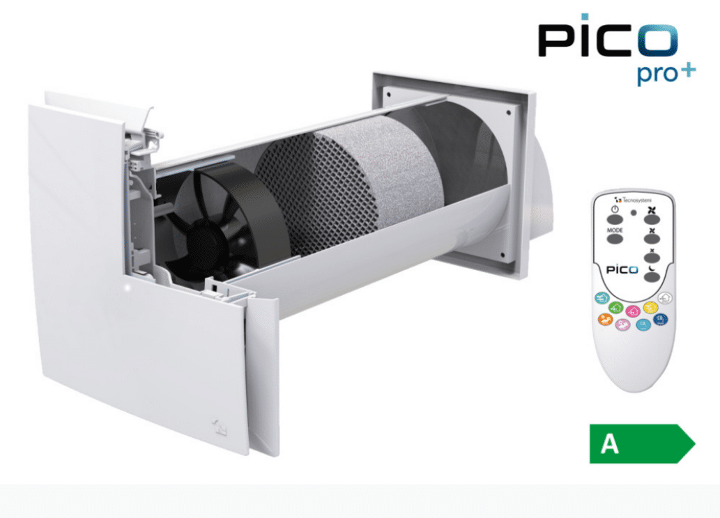 REKUPERATOR ŚCIENNY PICO PRO+60