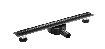 Odpływ liniowy SLIM&LOW Black 60 cm