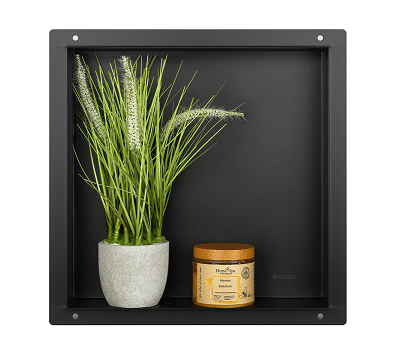 NO RIM Black WALL BOX ONE 30x30x7 Półka