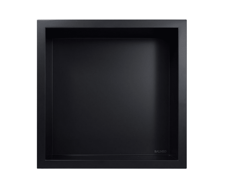 Półka wnękowa Balneo WALL-BOX-ONE Black