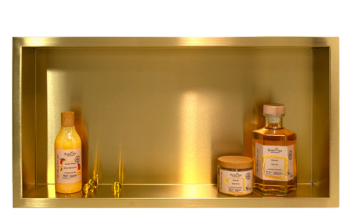 WALL-BOX-ONE gold 60x30x7 Półka wnękowa