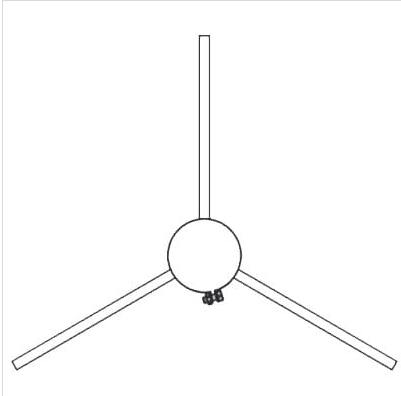 VIE - Element. dystans. spalin D=80