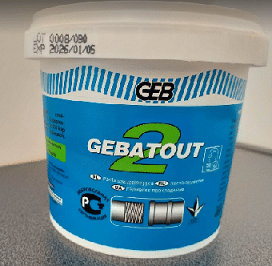 AW - Pasta Gebatout woda + gaz 500 G