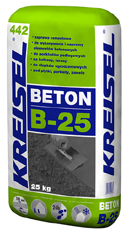 KREISEL Wylewka Beton  B25  442  25kg