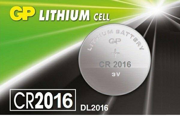 GP Bateria guzikowa CR-2016-U5  3V