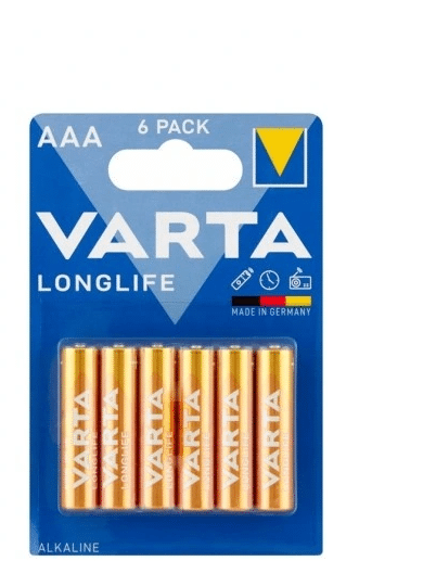 VARTA Longlife AAA LR03 1,5 V Bateria