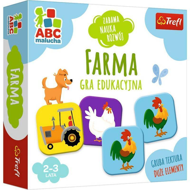 TREFL Gra edukacyjna FARMA/ABC MALUCHA